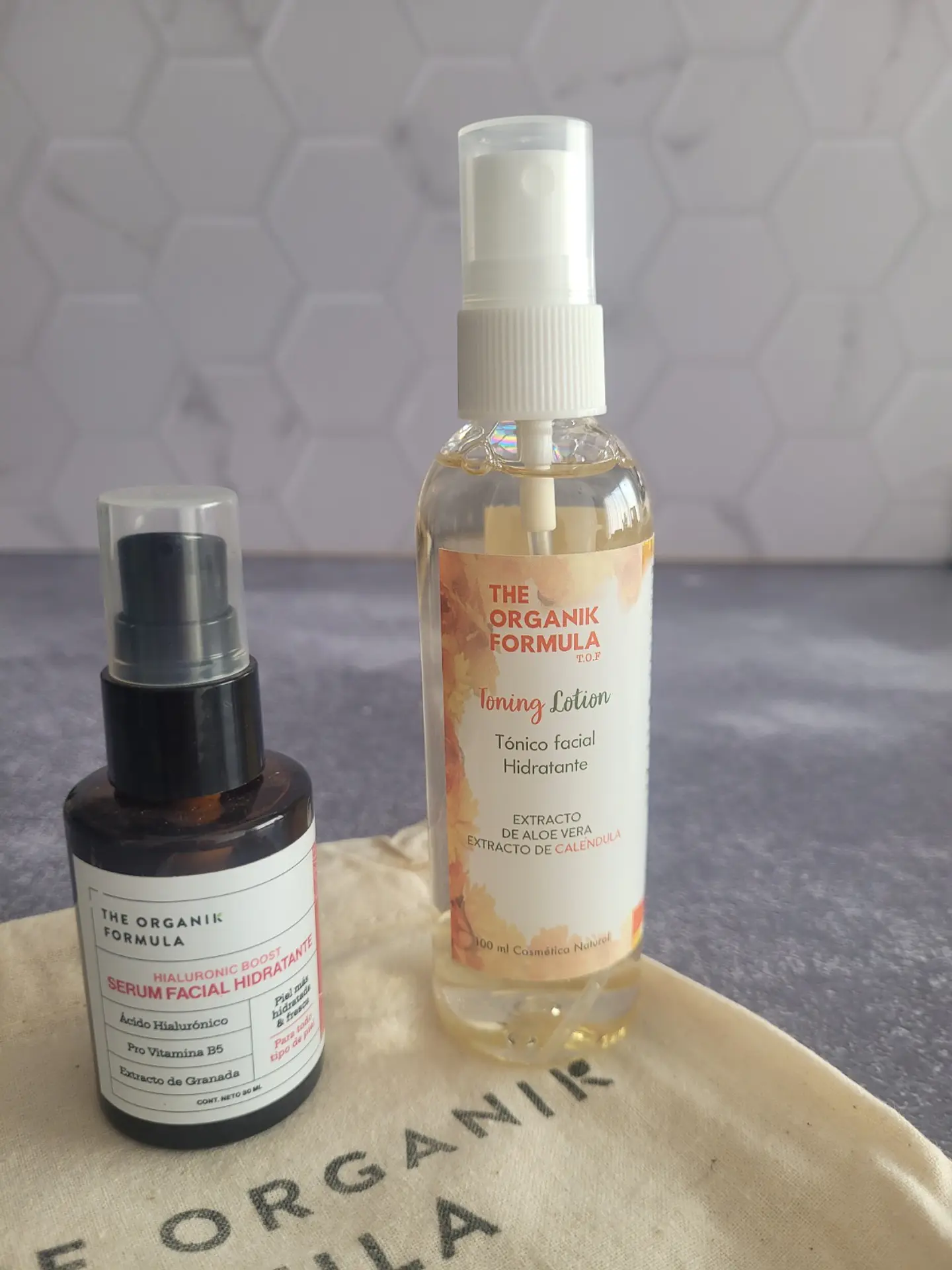 Pack Serum Hidratante Acido Hialurónico 30ml + Tónico Facial 100ml. 1