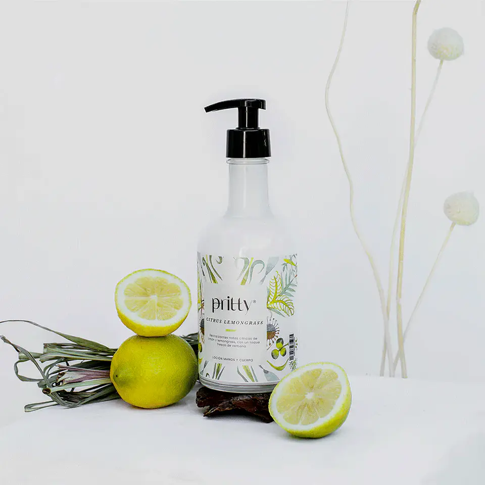 Citrus Lemongrass Loción Humectante Manos y Cuerpo 375ml 1