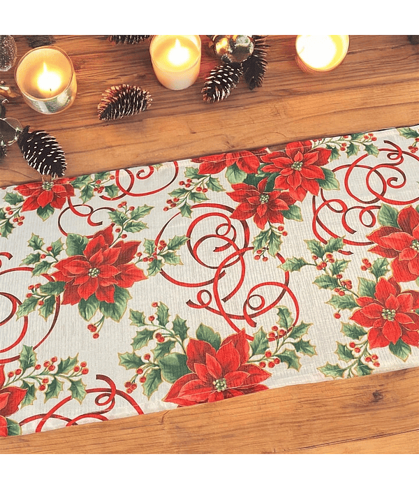 Camino de Mesa Navideño Corona del Inca