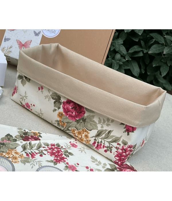 Organizador de Tela Rosas