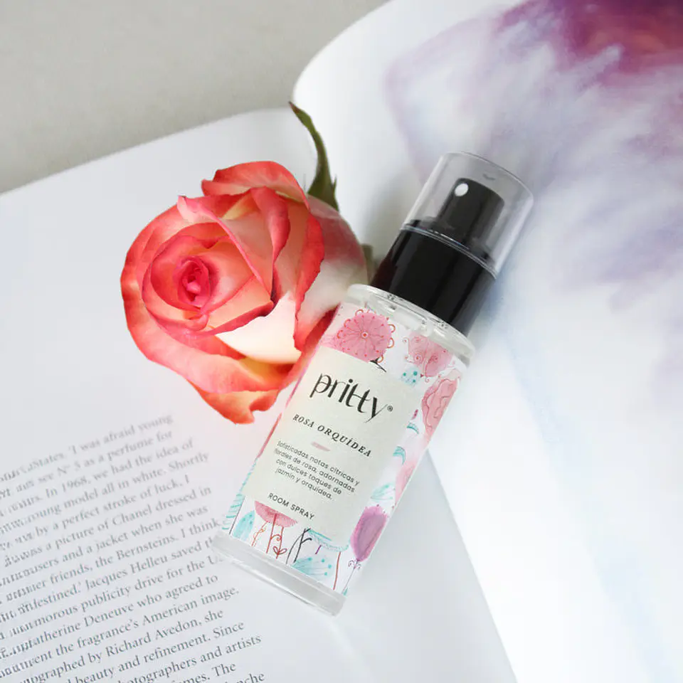 Rosa Orquídea Aromatizador Mini Room Spray 50ml 2