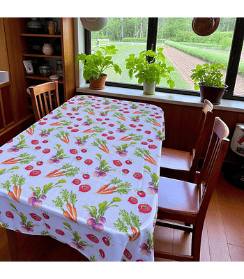 Mantel de Mesa Verduras