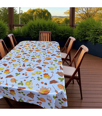 Mantel de Mesa Tea Time