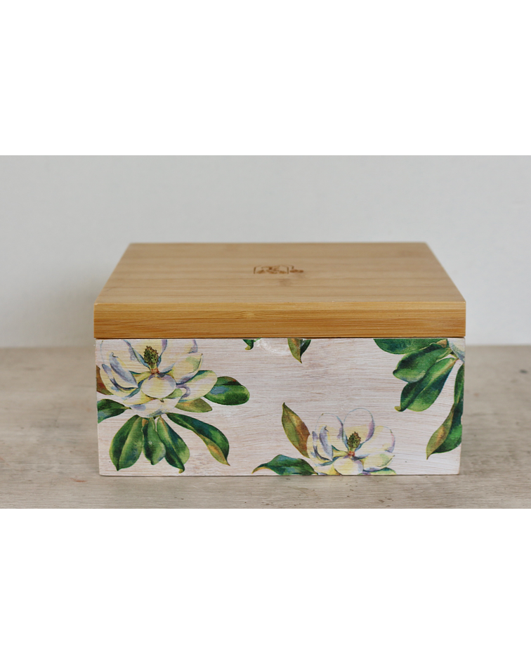 Caja De Bambú Passionaria