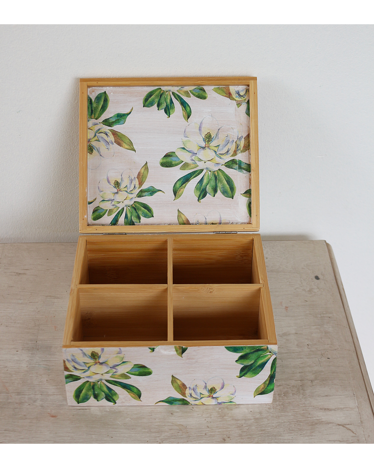 Caja De Bambú Passionaria