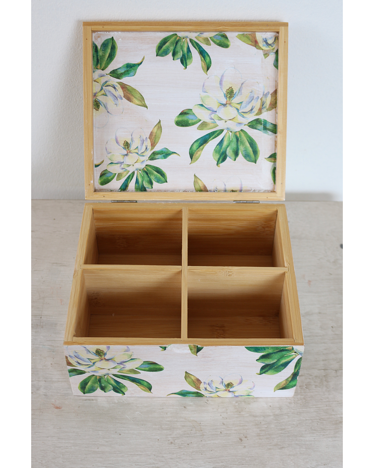 Caja De Bambú Passionaria