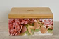 Caja De Bambú Rosas Peonías - Miniatura 4