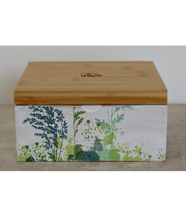 Caja De Bambú Silvestre