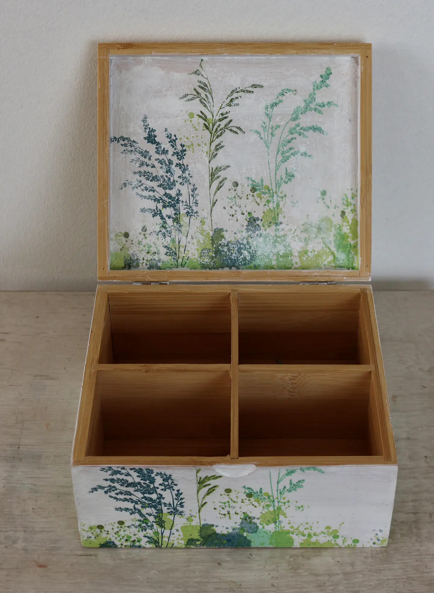 Caja De Bambú Silvestre 4
