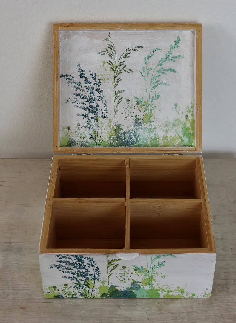 Caja De Bambú Silvestre 4
