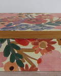 Caja De Bambú Flores Alegres