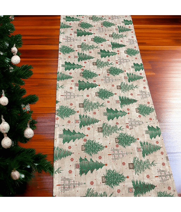 Camino de Mesa Navideño Pinos 