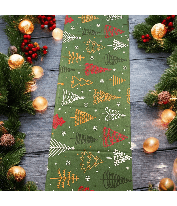 Camino de Mesa Navideño Pinos