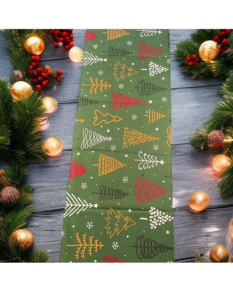 Camino de Mesa Navideño Pinos