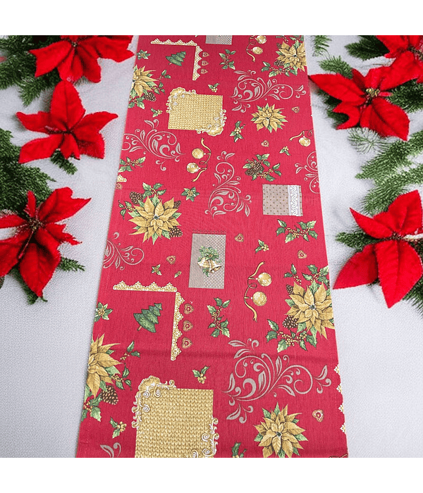 Camino de Mesa Navideño Flores del Inca