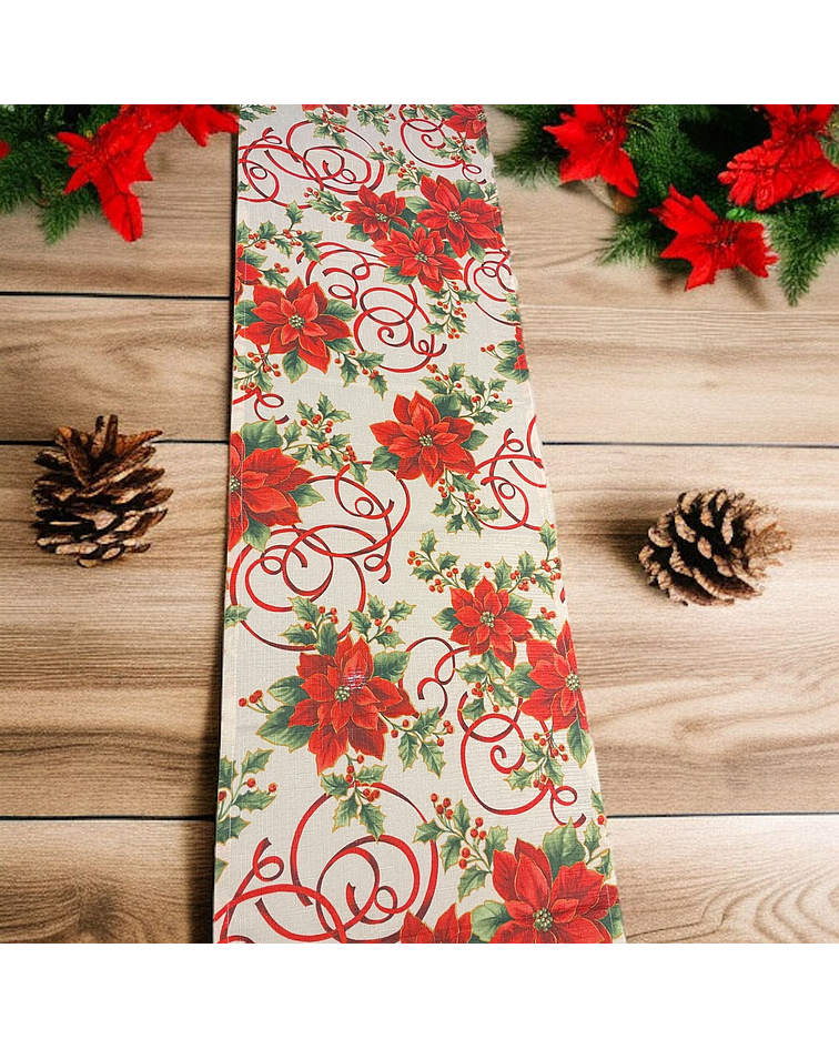 Camino de Mesa Navideño Corona del Inca