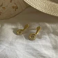 Aros bañados en oro conchita-Colección Marina - Miniatura 1