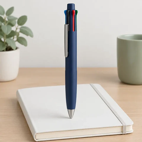 Bolígrafo de cuatro tintas profesional