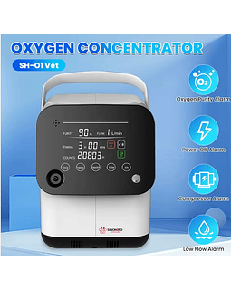Concentrador de Oxigeno SINOHERO SH-O1 Vet 
