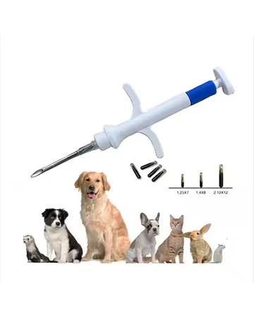 Microchip para animales 1,25 x 7mm