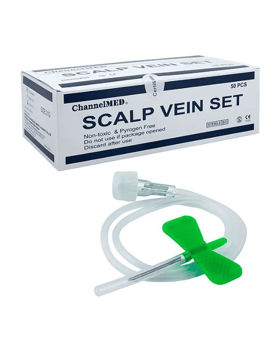 MARIPOSA SCALP-VEIN MUNCARE 21G X 3/4"  CAJA 50 UNIDADES