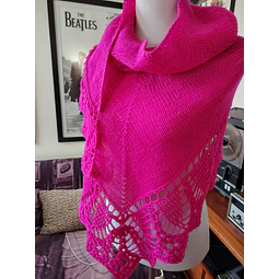 SHAWL FUCSIA