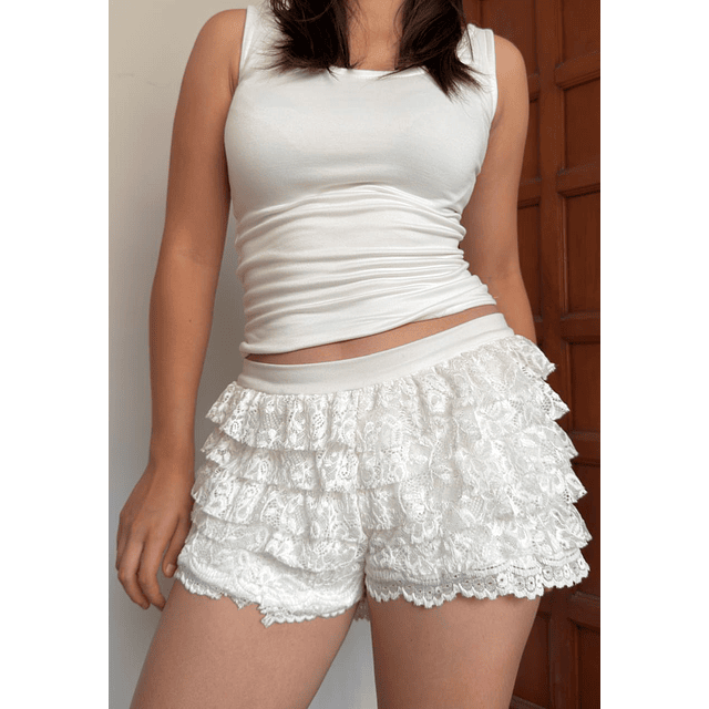 Bloomer short de encaje