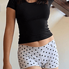 Mini short polka dots