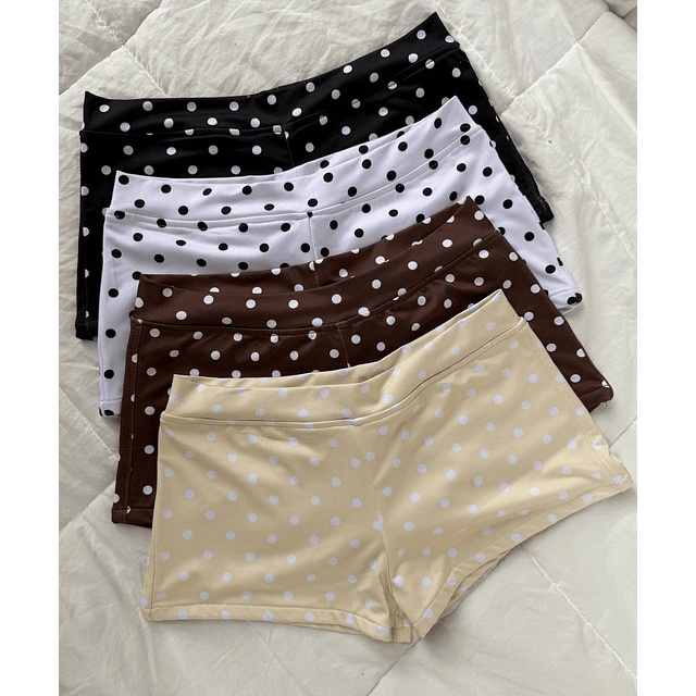 Mini short polka dots