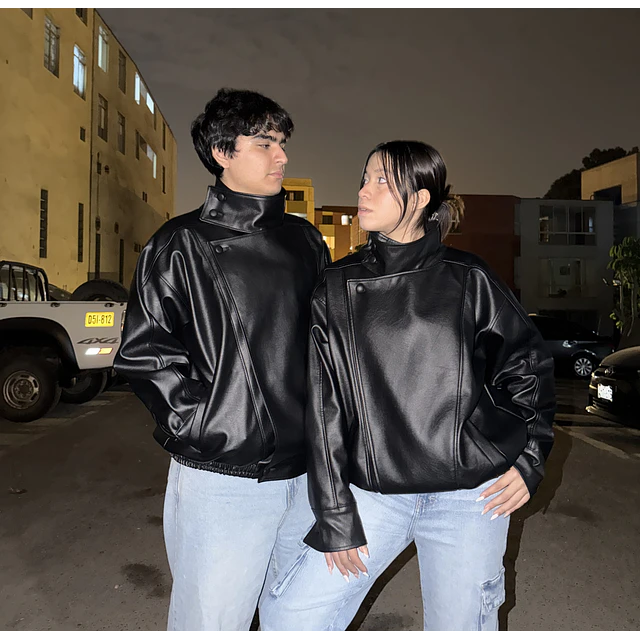 Funnel neck jacket