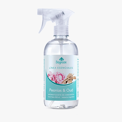 Aromatizante PEONIAS y OUD Repuesto 500ml