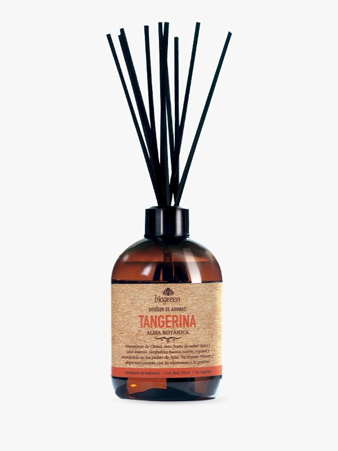 Difusor de Aromas Alma Botánica Tangerina 250 ml 1