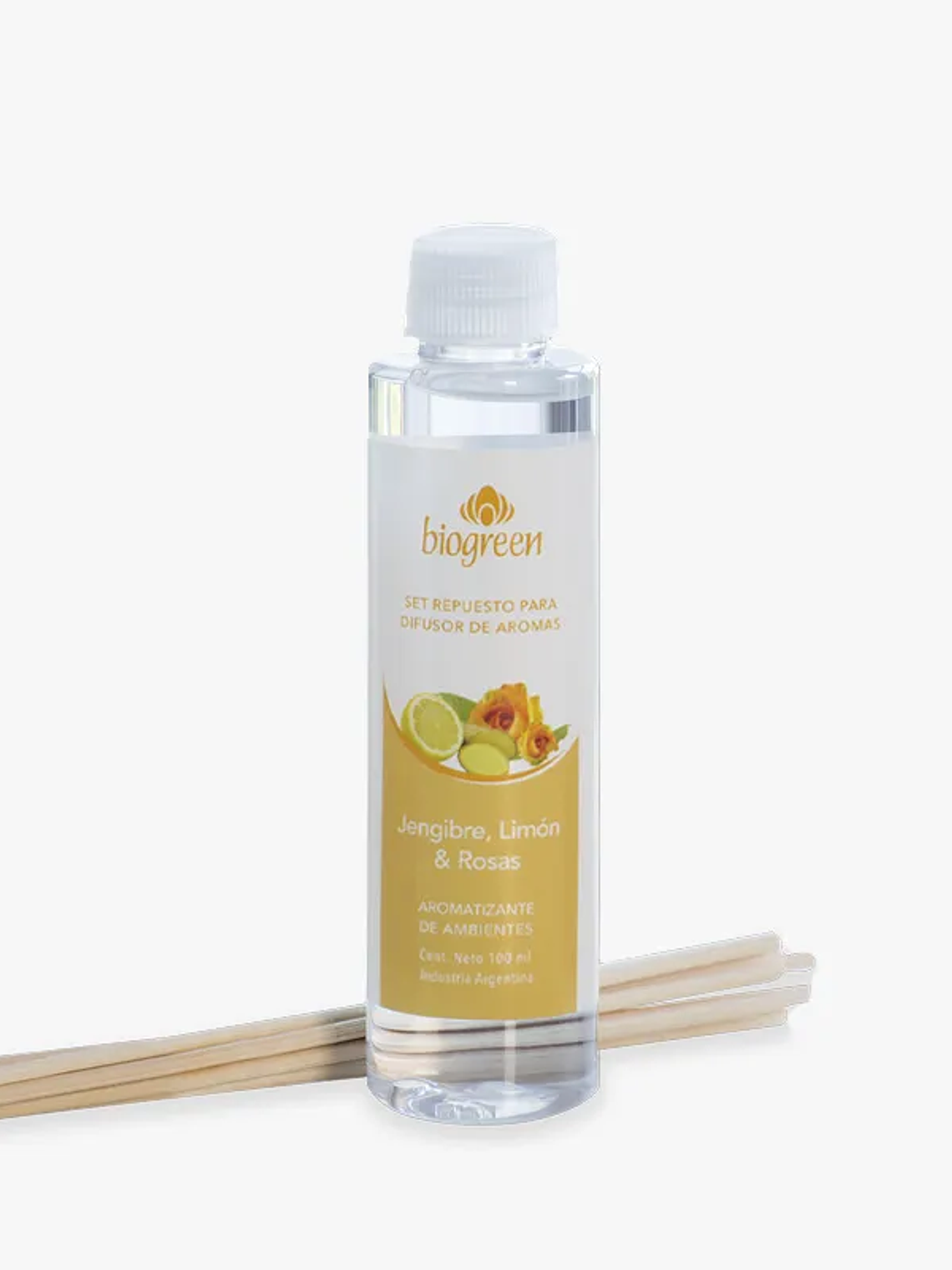 Repuesto Difusor Jengibre, Limón & Rosas 100 ml 1