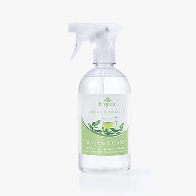 Aromatizante de Ambientes TE VERDE y CEDRON  500ml