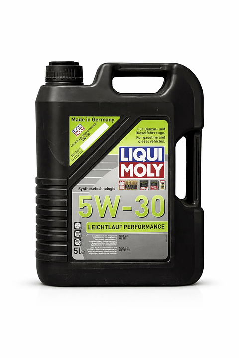 ACEITE 5W30 LIQUI MOLY LEICHTLAUF BENCINA Y DIESEL 5L