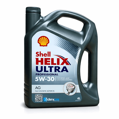 ACEITE 5W30 SHELL HELIX ULTRA PROFESSIONAL AG 4LT
