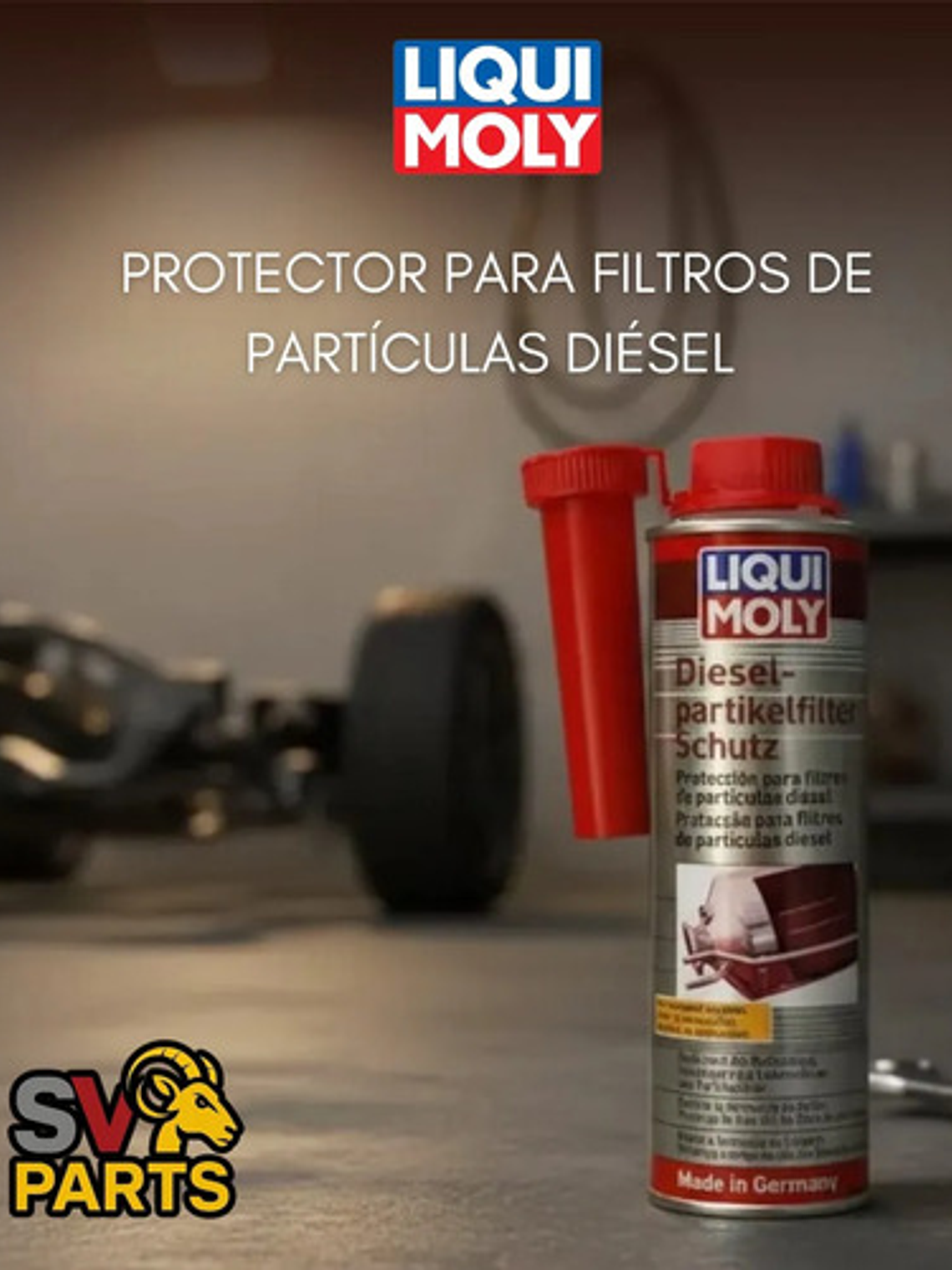 Limpia Filtro De Partículas Liqui Moly Diesel 250 Ml 2