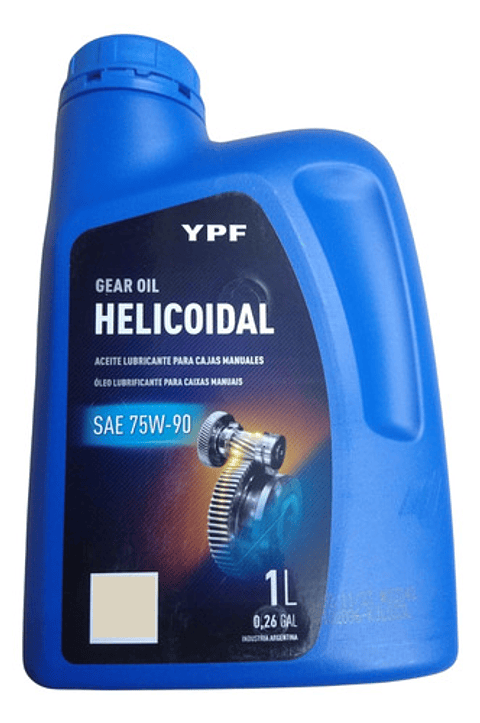 Aceite De Transmisión Manual 75W90 YPF Helicoidal  1L