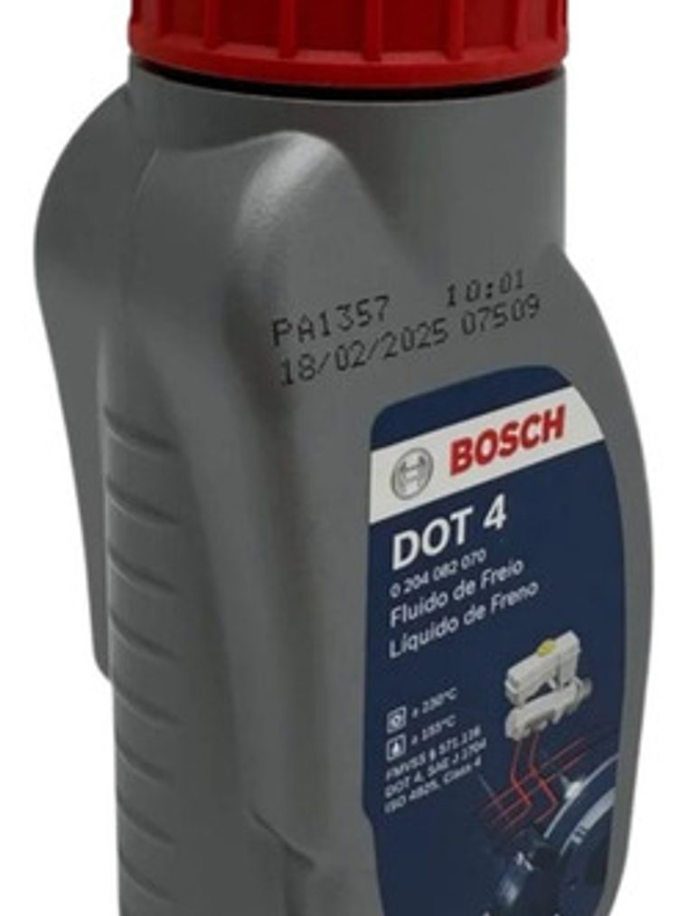 LIQUIDO DE FRENOS BOSCH DOT 4 200ML 1