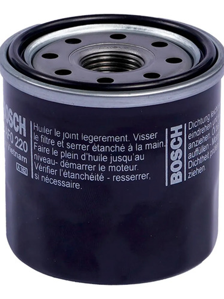 Filtro De Aceite O0220 W67/81 Bosch Para Chevrolet Suzuki 1