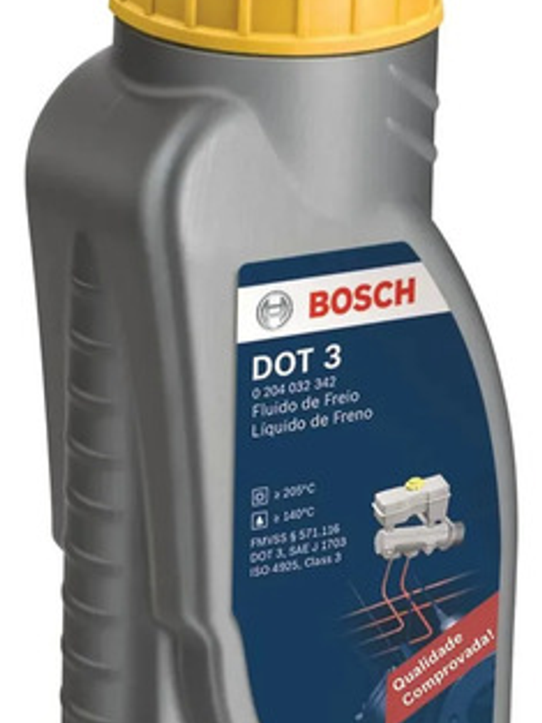 Aceite De Frenos Bosch Dot 3 Para Coche Y Moto, 200 Ml 3