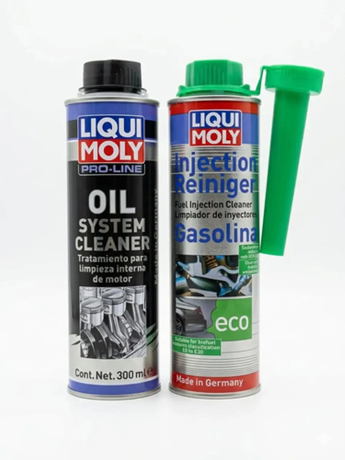 KIT LIMPIADOR MOTOR E INYECTORES LIQUIMOLY 300ML 1