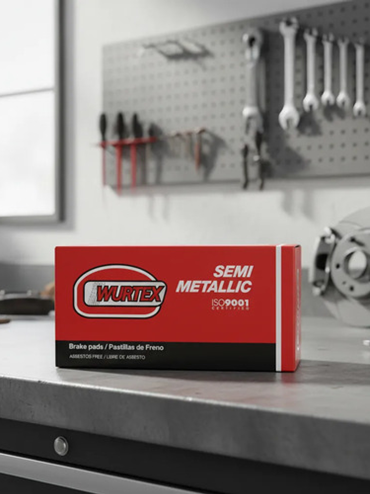Pastillas De Freno Delantera Wurtex Vw Gol 2009 3