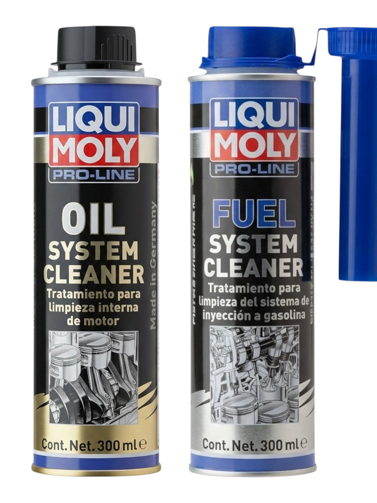 KIT FUEL SYSTEM CLEANER+OIL SYSTEM CLEANER LIQUIMOLY 300ML C/U 1