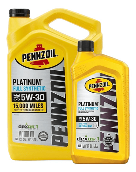 Pack Aceite Motor 5w30 Bencinero Pennzoil 5.67litros