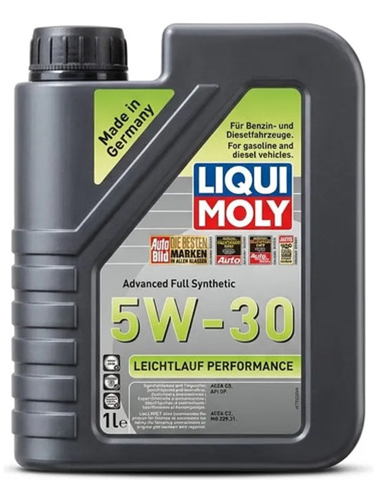 Pack Aceite Motor 5w30 Leichtlauf Liquimoly 6 Litros 3