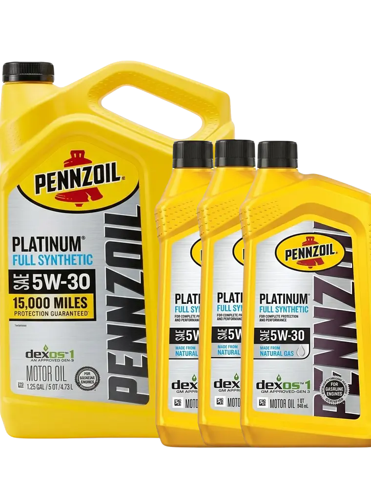 Pack Aceite Motor 5w30 Bencinero Pennzoil 7,56litros 1