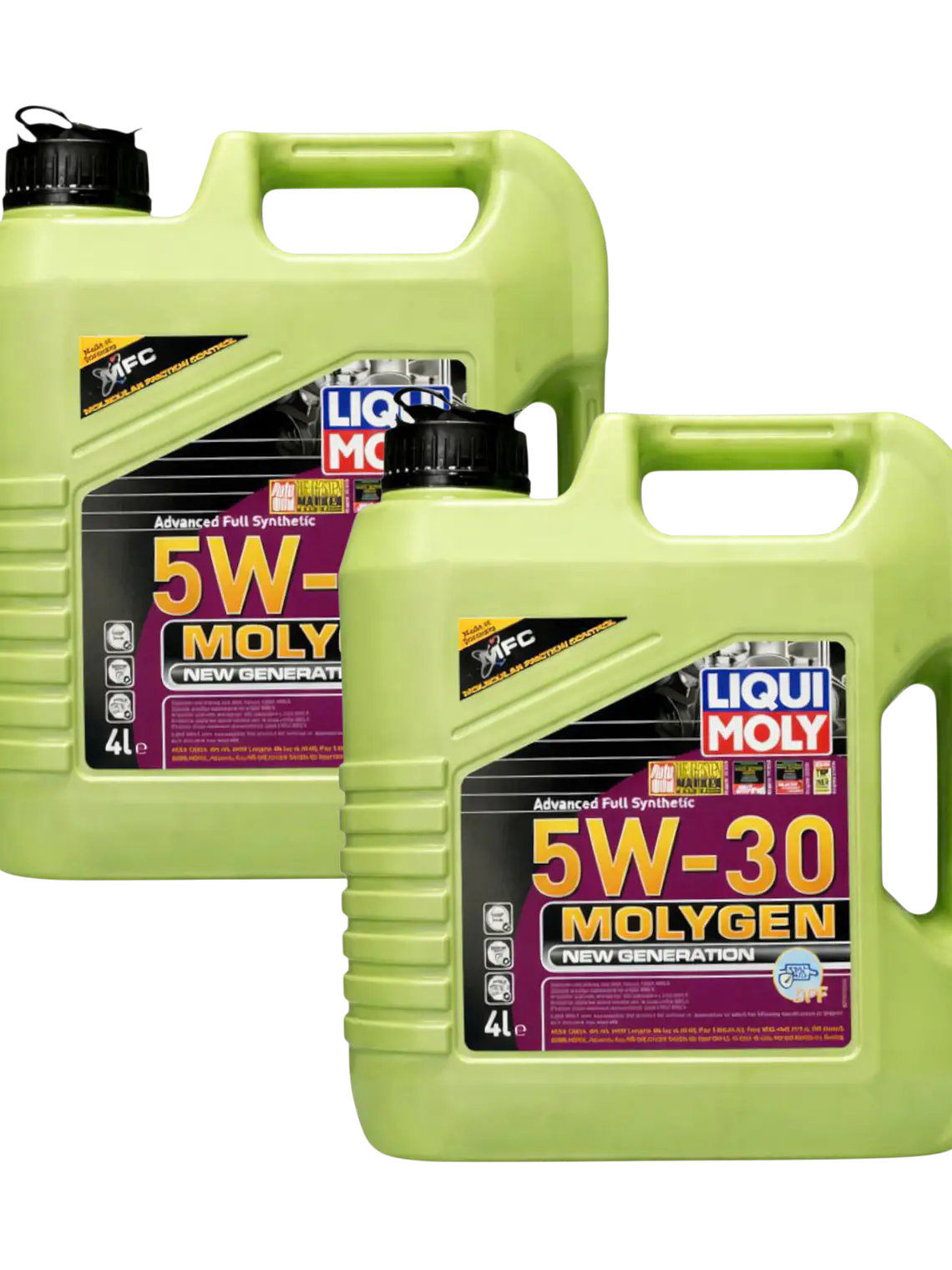 Pack 2 Aceite Motor 5w30 Molygen 4l Liquimoly 1