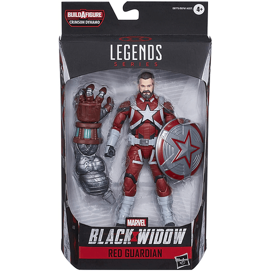 Red Guardian Black Widow Crimson Dynamo BAF Marvel Legends 6