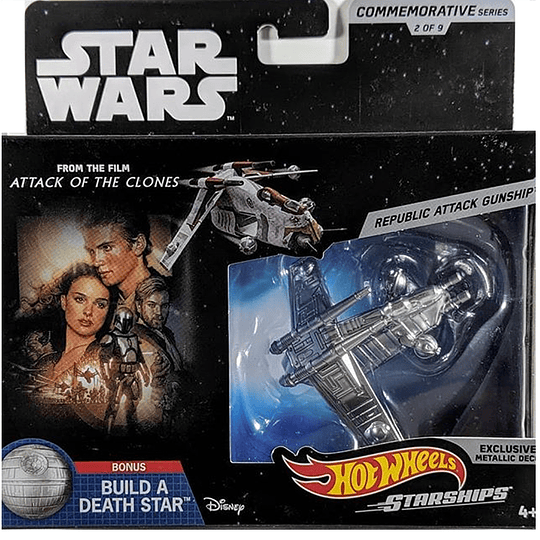 Republic Attack Gunship Commemorative Series Hot Wheels Star Wars